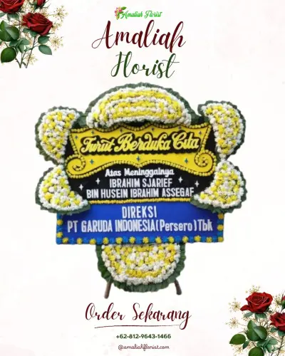 Papan Bunga Duka di Purwokinanti